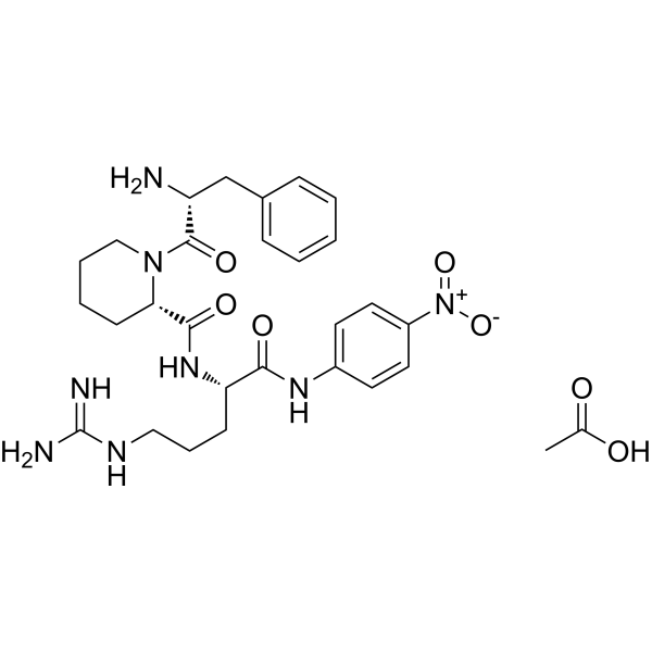 HD-Phe-Pip-Arg-pNA acetate (S-2238 acetate) 115388-96-0